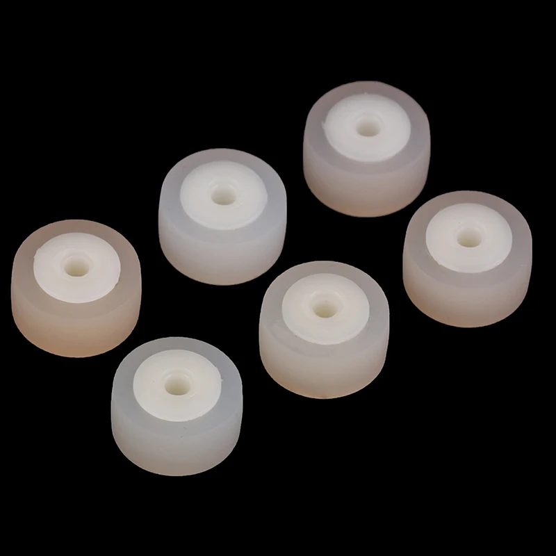 1/5개 13x8.3x2.5MM 자동차 프레스 벨트 카트리지 오디오 라디오 테이프 레코더 무브먼트 고무 핀치 롤러 스테레오 카세트 데크 휠