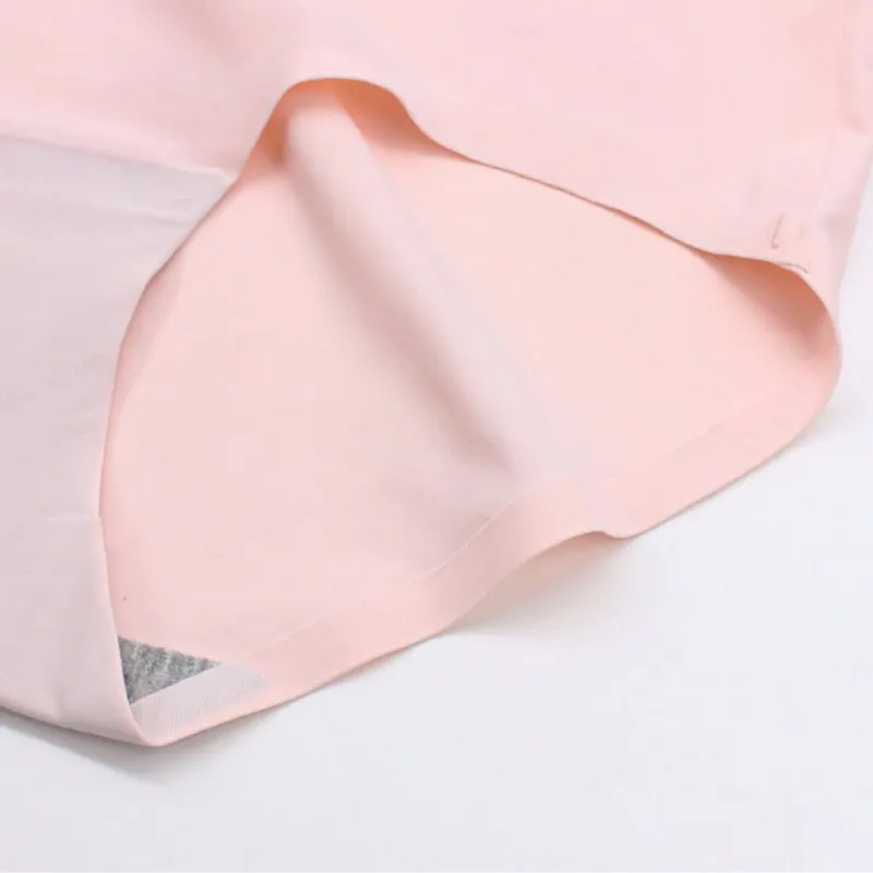 Seamless Ice Silk Children Girls Underwear Solid Color One-piece Kids Girl Panties Thin Breathable Triangle Panties 7-12T