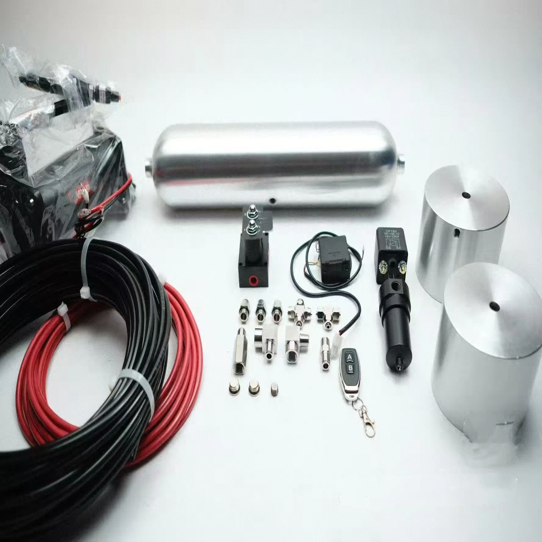 For Air Suspension Kit/Air Spring/Air Pillar Air Cup Full System Kit For BMW Air Management Fuel Tank