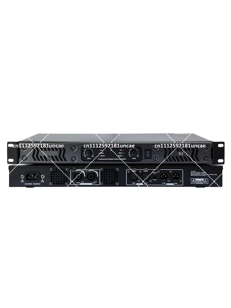Professional 2 Channel 4 Channel Pure Power Amplifier for Home Theater DJ Sound System