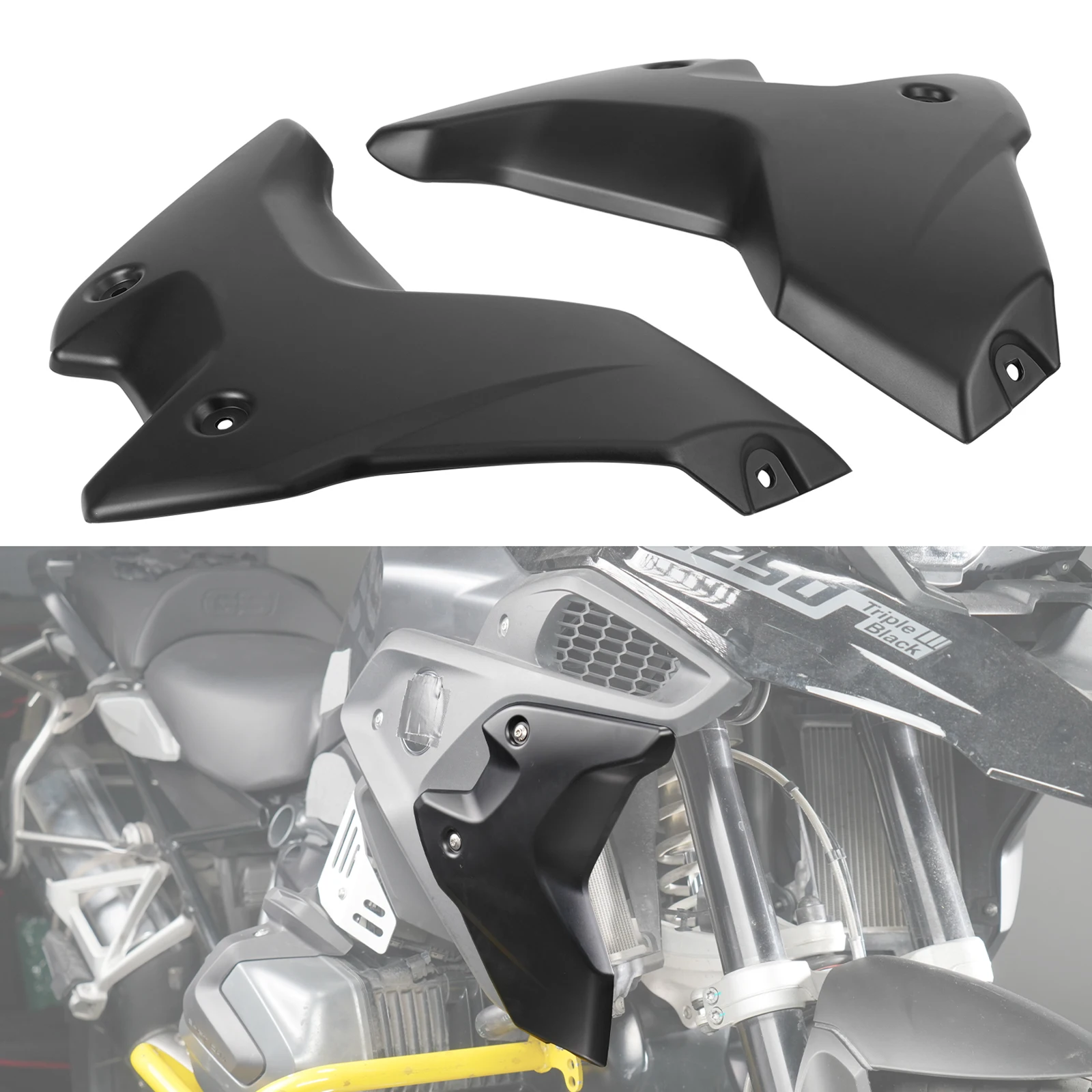 BMW R1250GS 라디에이터 사이드 페어링 카울 가드 커버 (BMW R1250GS R1250 GS R 1250 GS 2019 2020 2022 2023년식)