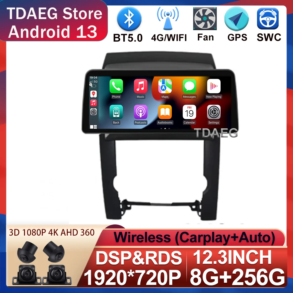 WIFI 4G LTE Car Mutimedia Stereo Octa-core For Kia Sorento 2 XM 2009 2010 2011 2012 Android 13 GPS Navigation Head Unit 2din