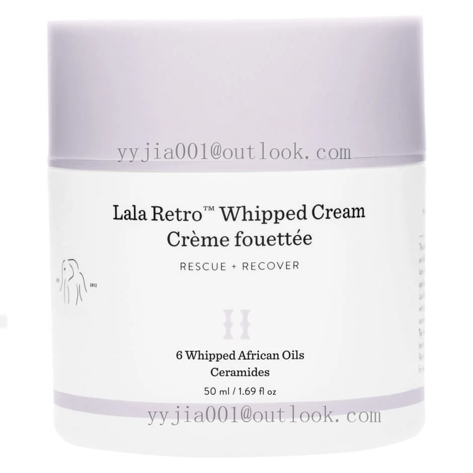 Drunk Skin Care Product Lala Retro Whipped Cream Polypeptide Cream 50ml Makeup Brush