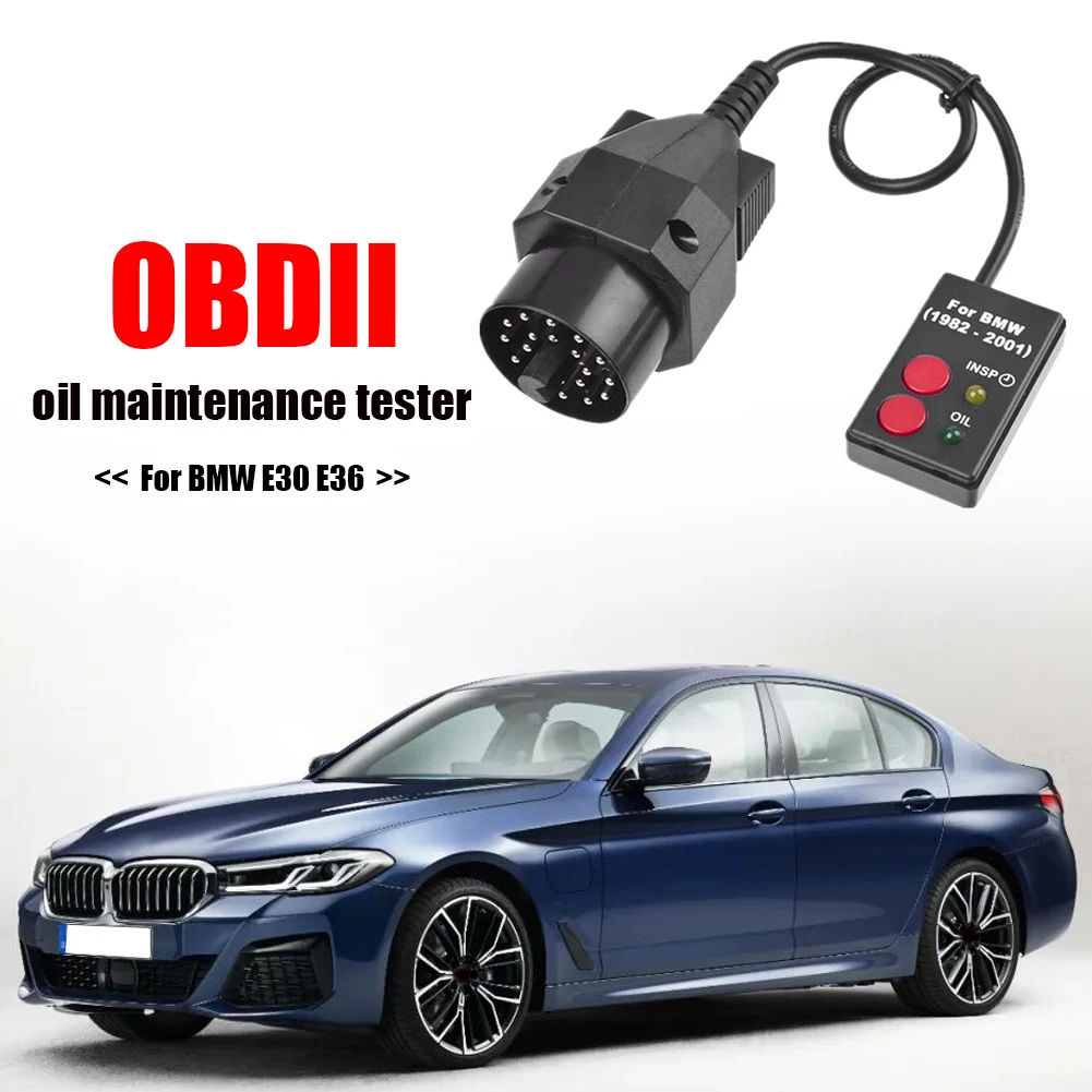 

20 Pin Sockets Oil Service Reset Diagnostic Tool OBD2 Oil Service Light Reset Tool Compatible for BMW E30 E34 E36 E39 E38