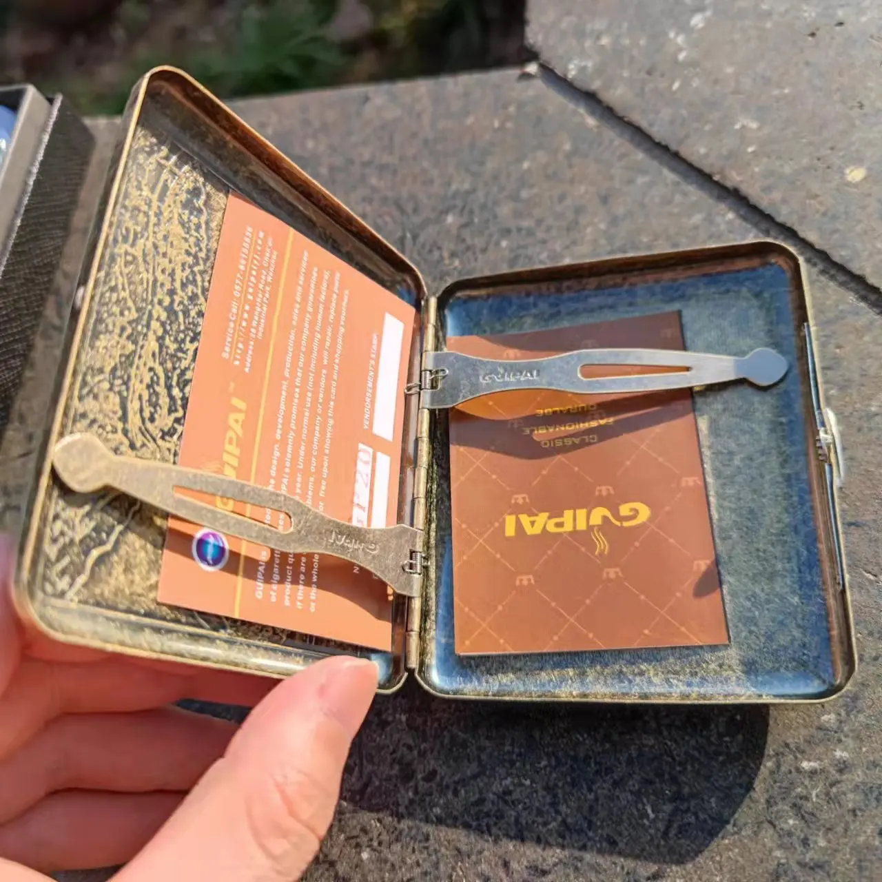 New Multi Choice Cigarette Case Cigarette Box Metal Cigarette Bag Outdoor Cigarette Storage Pouches