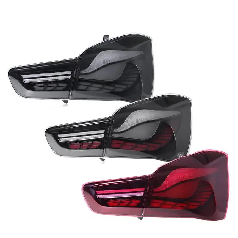 Car Taillight For BMW 1 Series F20 F21 Tail Light Assembly 2015-2018 Modification Dragon Scale LED Driving Flow Brake Rear Lamp