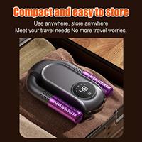 Boot Dryer Folding Work Boots Drying Tool Portable Quiet Sneakers Dryer With Timer For Sock Hat Glove Laundry Work Dorm Home