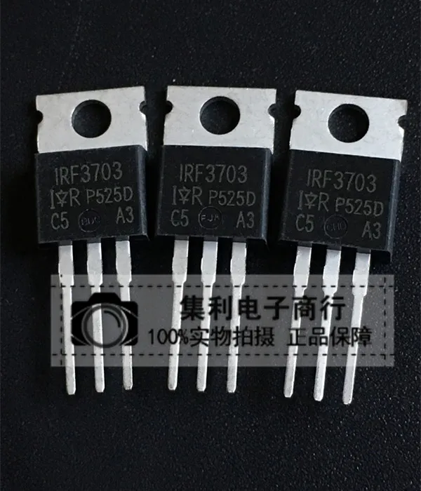 10PCS/Lot IRF3703 TO-220 Imported Original In Stock Fast Shipping Quality Guarantee