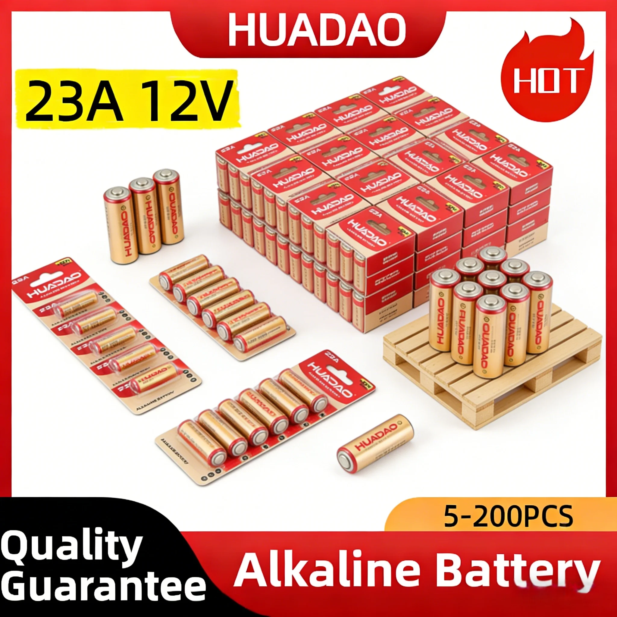 Pila 23A 12V para Alarmas de Picada y Mandos a Distancia - imagen 3