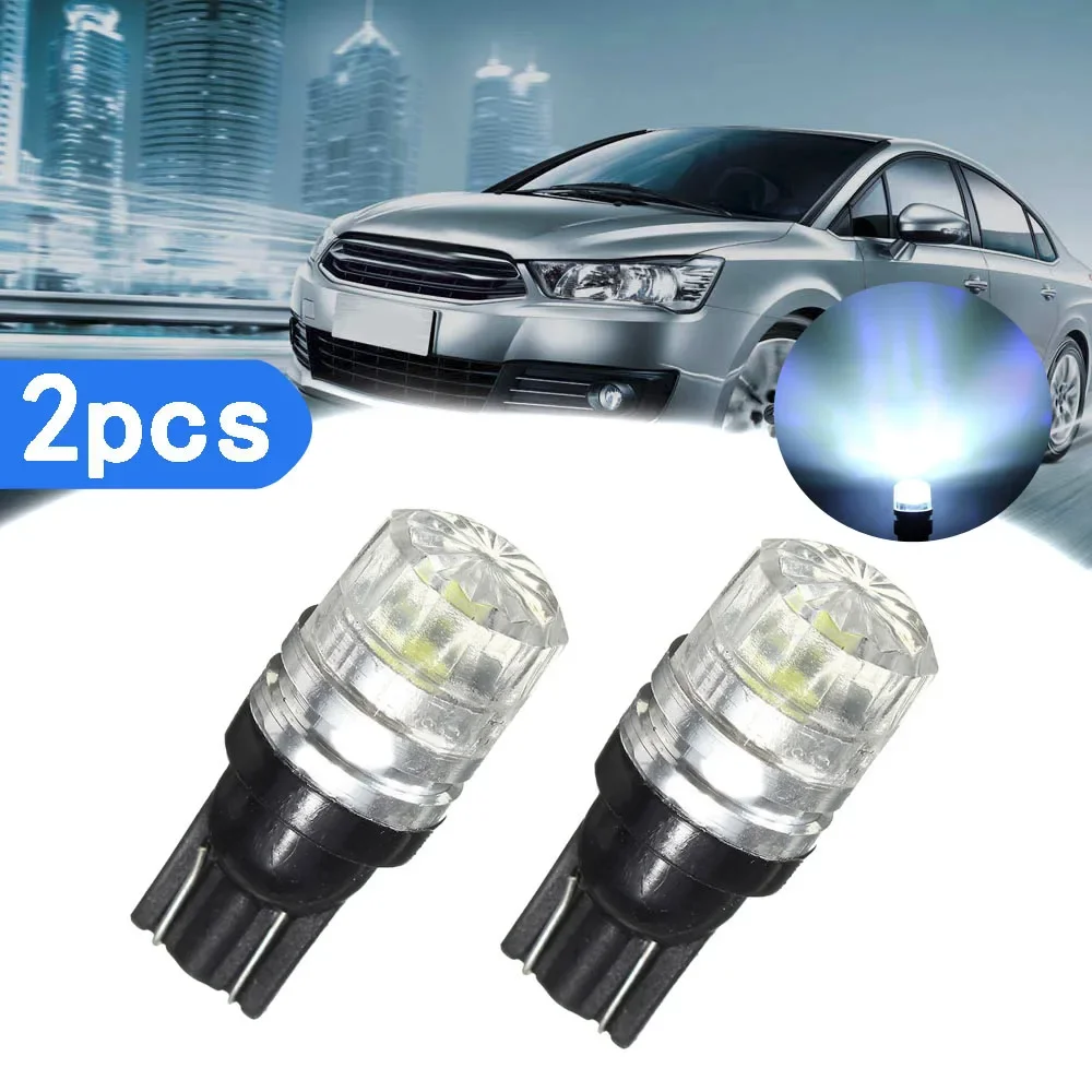 

2Pcs White T10 W5W 194 168LED COB 12V Car Side Lamp Wedge Bulbs Trunk Car Vehicle Side Tail Light Bulbs Lamp Accessories