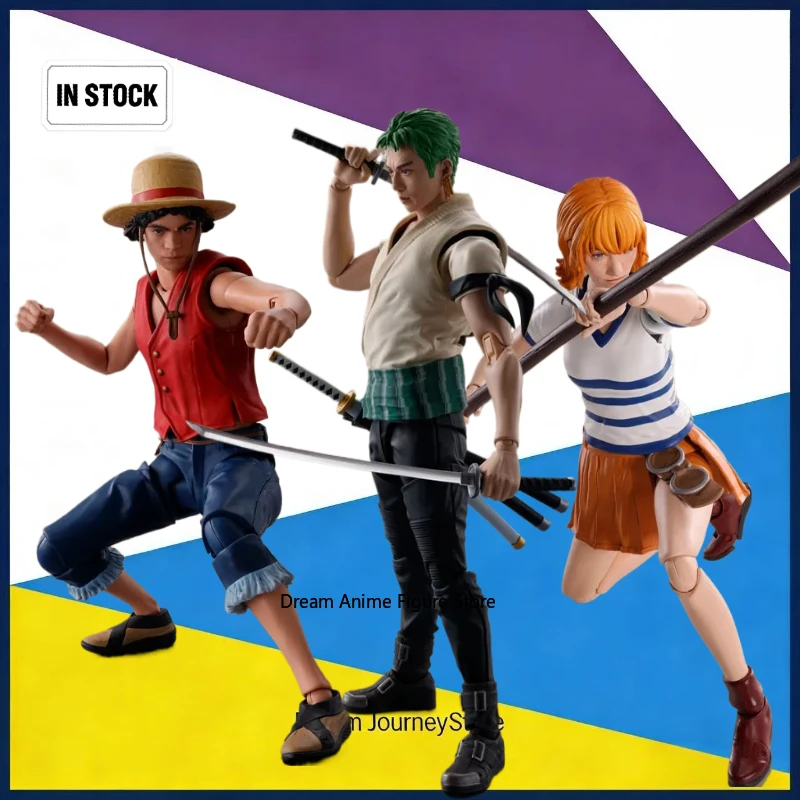

В наличии: Оригинальные фигурки BANDAI S.H.Figuarts One Piece (Ван-Пис) - Монки Д. Луффи, Ророноа Зоро, Нами. Коллекционные фигурки SHF. Подарок.
