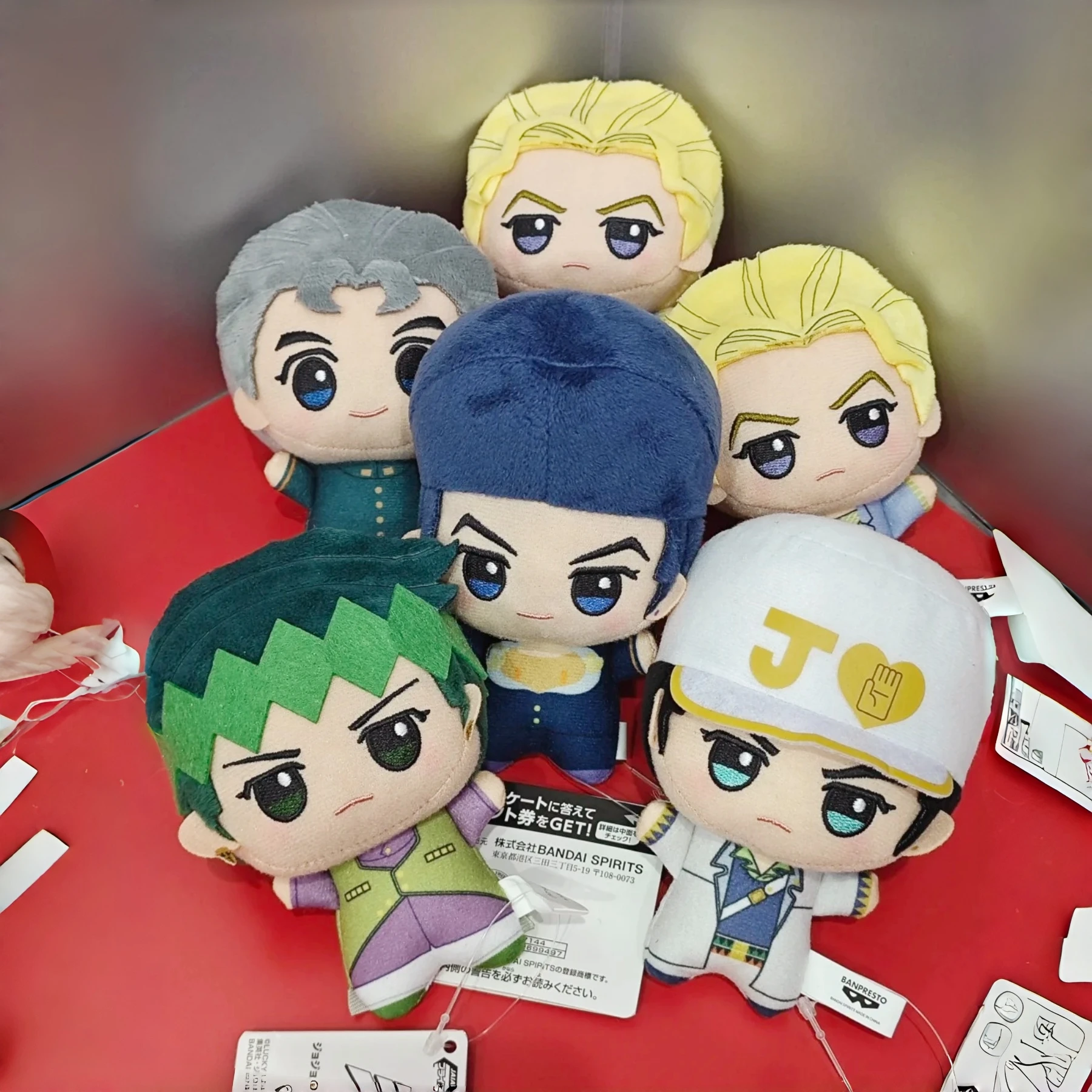 

Anime Jojos Bizarre Adventure Tomonui 11cm Plush Toy Mascot Josuke Higashikata Jotaro Kujo Plush Doll Toy Gift