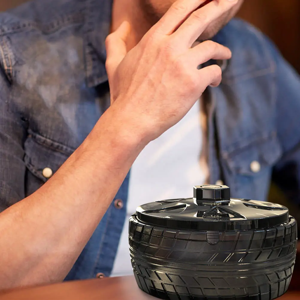 

Car Wheel Mold Silicone Ashtray Making Tool Diy Epoxy Resin Crafts Portable Cigarette Holder Smoking Accessory Jewelry Storage