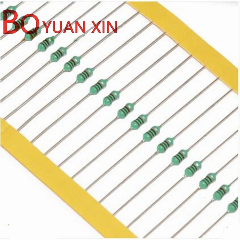 50 SZTUK 0307 1/4w Cewka indukcyjna 0,25W Cewka Kolorowa indukcyjność pierścienia 240UH 270UH 300UH 330UH 390UH 470UH 560UH 680UH 820UH 1000UH(1MH)