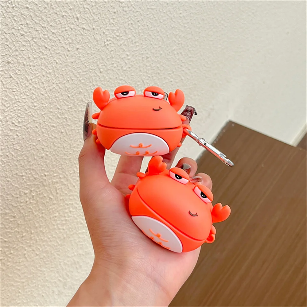 Case For Samsung Galaxy Buds pro 2 1 Generation Earphone Shell Protect Cover For Samsung Buds Live Gift Coconut Water Crab Model