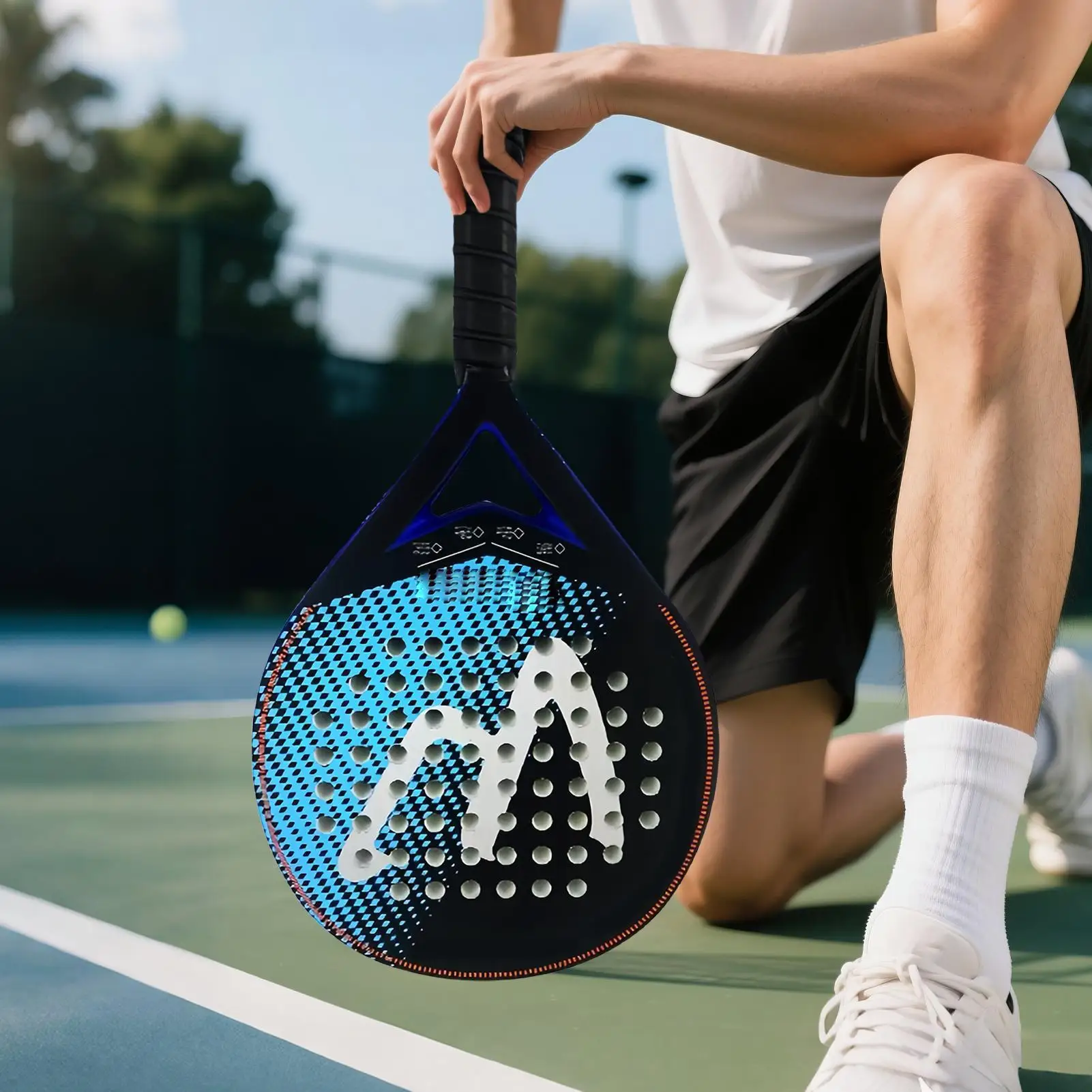 

Pickleball Paddles Paddle Game Эргономичная ручка с сумкой для хранения для начинающих средних взрослых Мужчины Женщины Дети