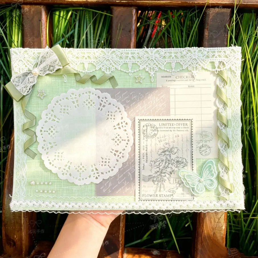 Finished Product B5 Pain Board Ribbon Pain Bar Valley Beauty Props Decorative Background Paper High Value Lta Bag Display