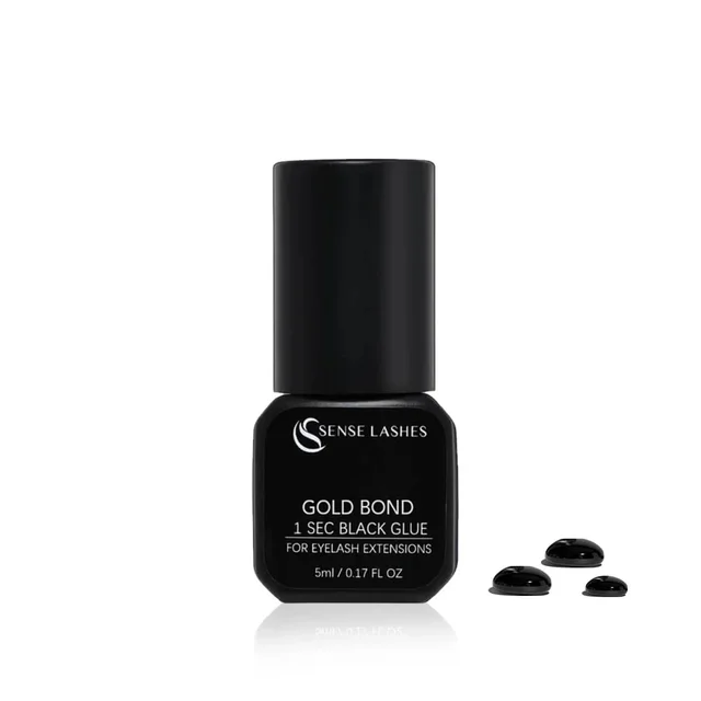 Sense Lashes 5ml 0.5-1 Sec Szybkoschnący Mocny Klej do przedłużania rzęs o niskim zapachu Klej do rzęs do narzędzi do makijażu