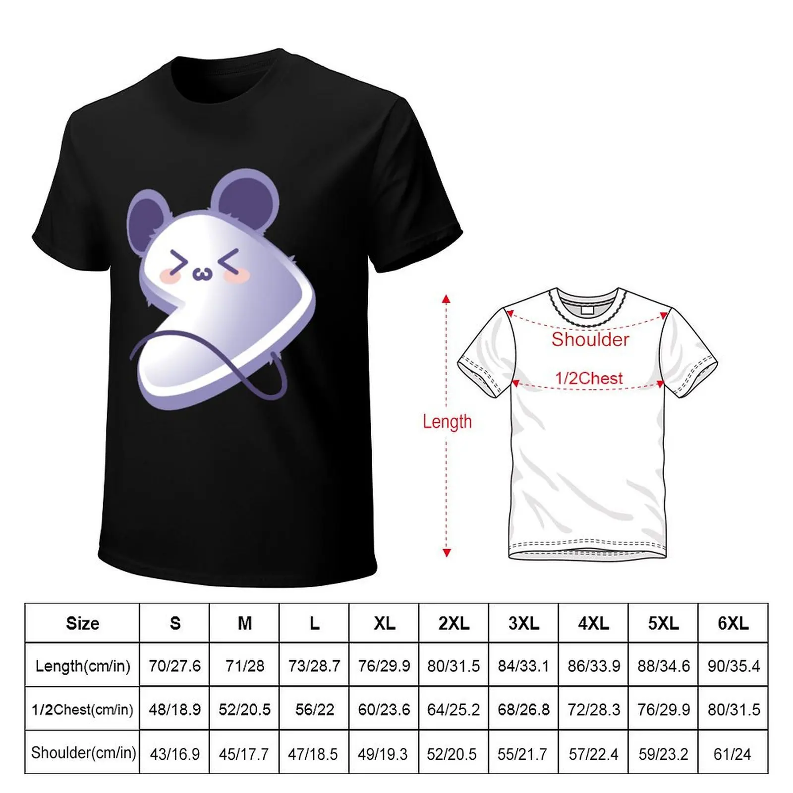 Genchu Gentoo Linux Kawaii Logo ~ Technology T-Shirt Work Wear Lightweight Tee