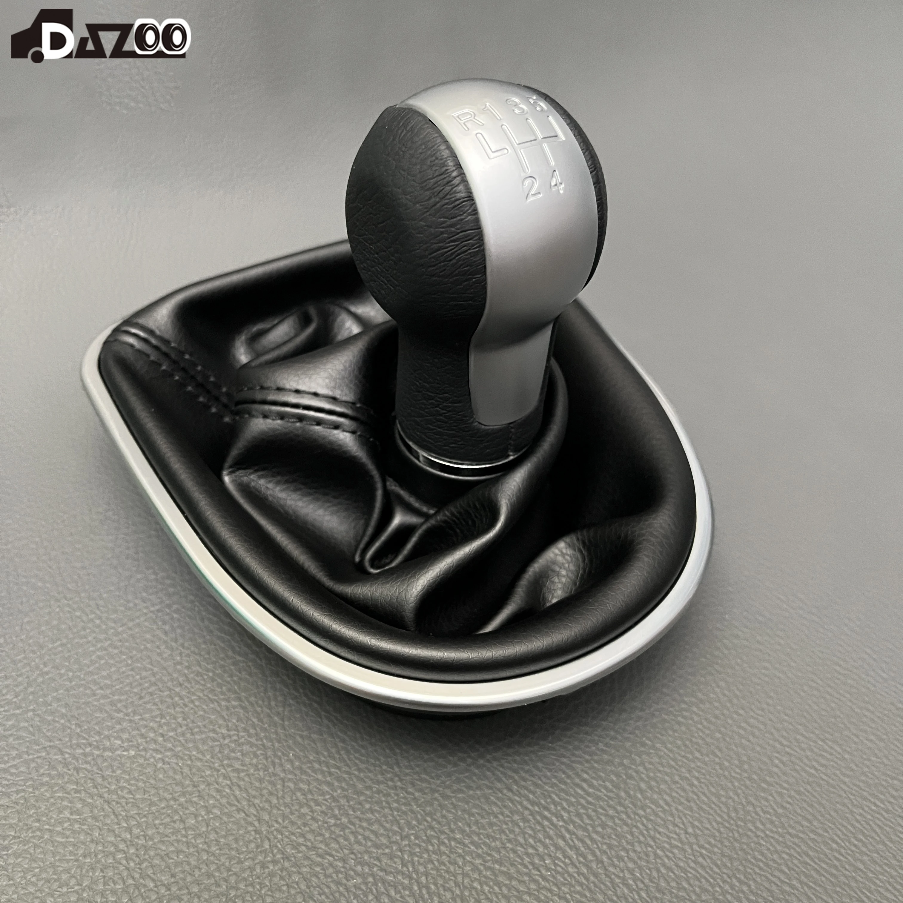 5/6 Speed Gear Shift Knob Gaiter with PU Leather Boot For Seat Leon MK2 1P 2005-2012 Altea XL 2004-2012 Toledo MK3 2004-2009