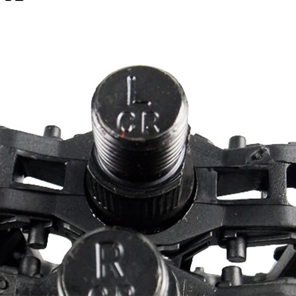 

1Pair Anti Slip Large Plastic Pedals Sturdy Lightweight Bike Pedals Universal Treadle for Mountain Road Cycling