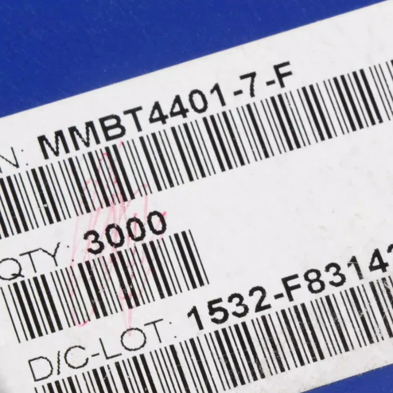 Original, Triode 2N4401 MMBT4401 100pcs Screen Printing: 2X SOT23 Chip