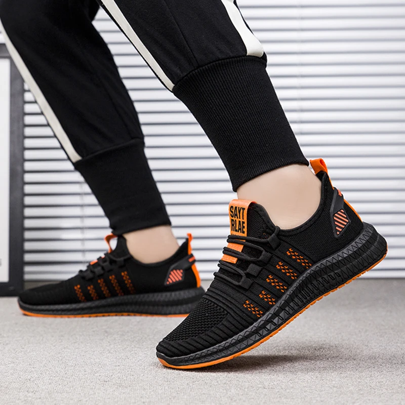 Hot Sale Mens Sneakers Mens Sports Shoes Fashion Non-Slip Soft Sole Air Running Shoes Man All-match Casual Shoes Zapatillas