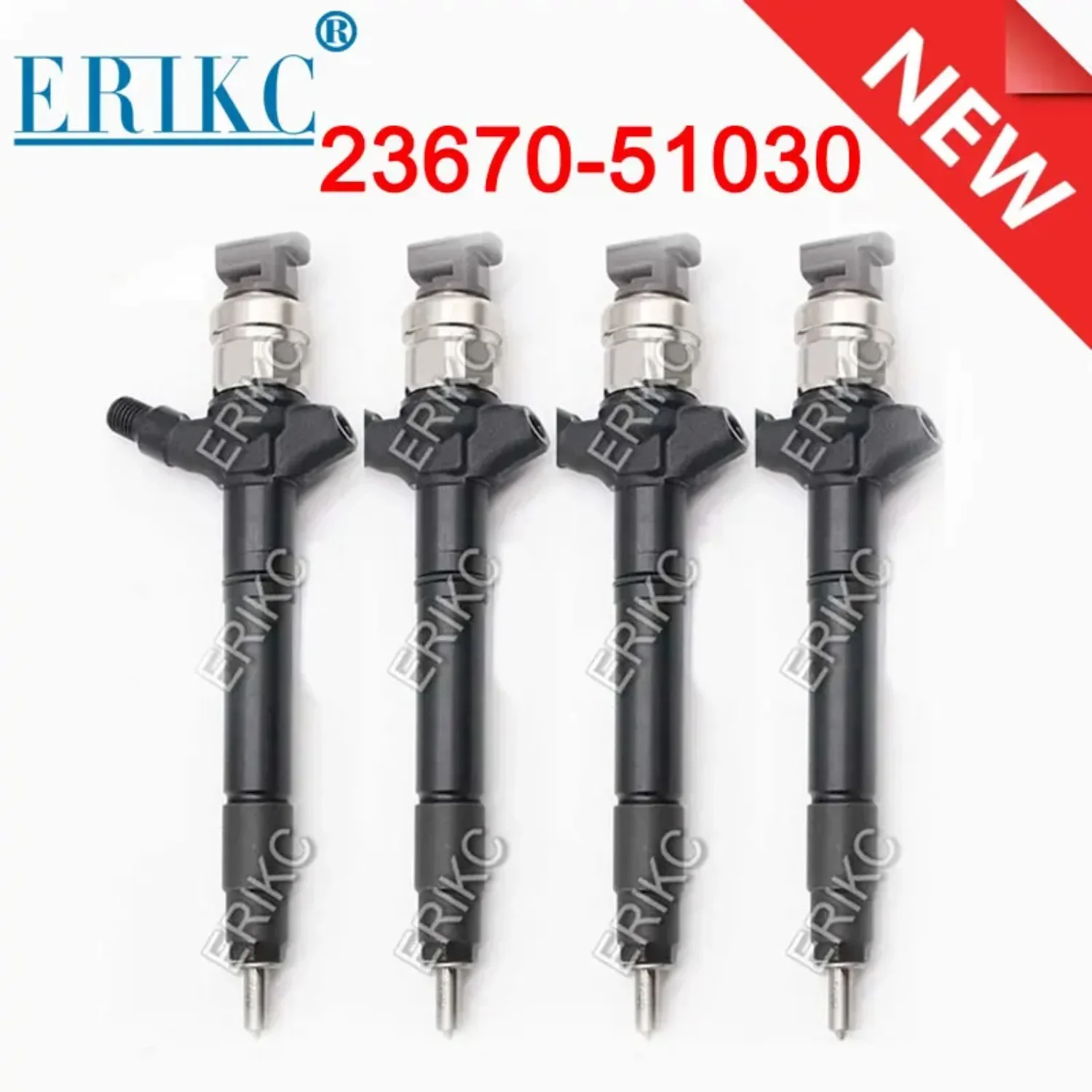 23670-51030 New Diesel Fuel Injector 095000-7710 Diesel Injection Nozzle Sprayer 095000-7711 for Toyota Land 23670 51030