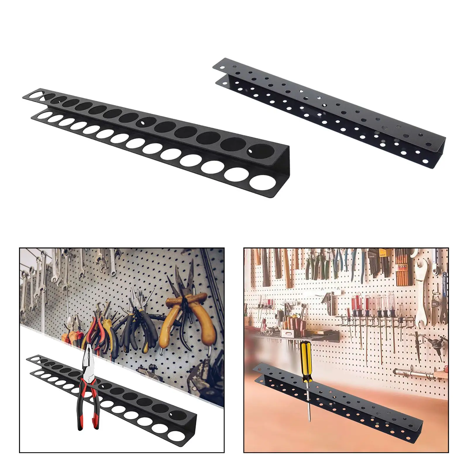 Screwdriver Organizer Wall Mount Screwdriver Storage Rack Sturdy Heavy Duty