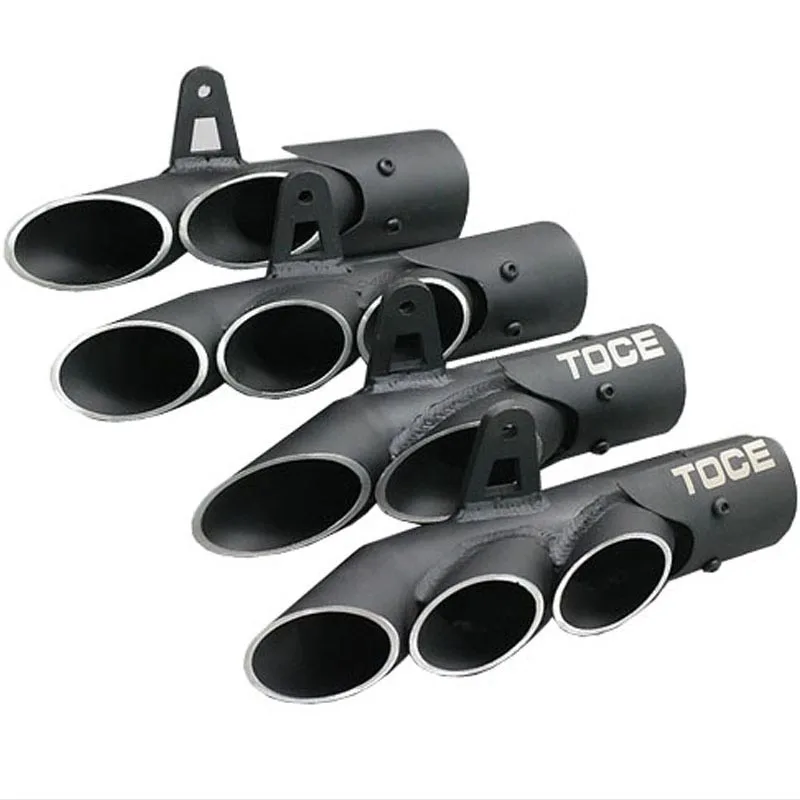 

51mm Motorcycle Universal Exhaust Muffler Two Three Outlet Pipe Racing Escape Moto Suitable YZF R1 R3 R6 Z1000 S1000RR Z800 Z900
