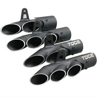 51mm Motorcycle Universal Exhaust Muffler Two Three Outlet Pipe Racing Escape Moto Suitable YZF R1 R3 R6 Z1000 S1000RR Z800 Z900