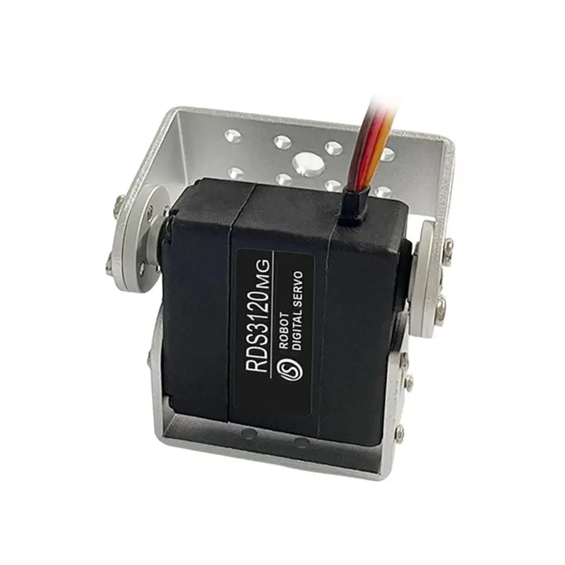 【NEW USER EXCLUSIVE】1X Robot Servo 20Kg RDS3120 Metal Gear Digital Servo Long And Short Straight U Mouting