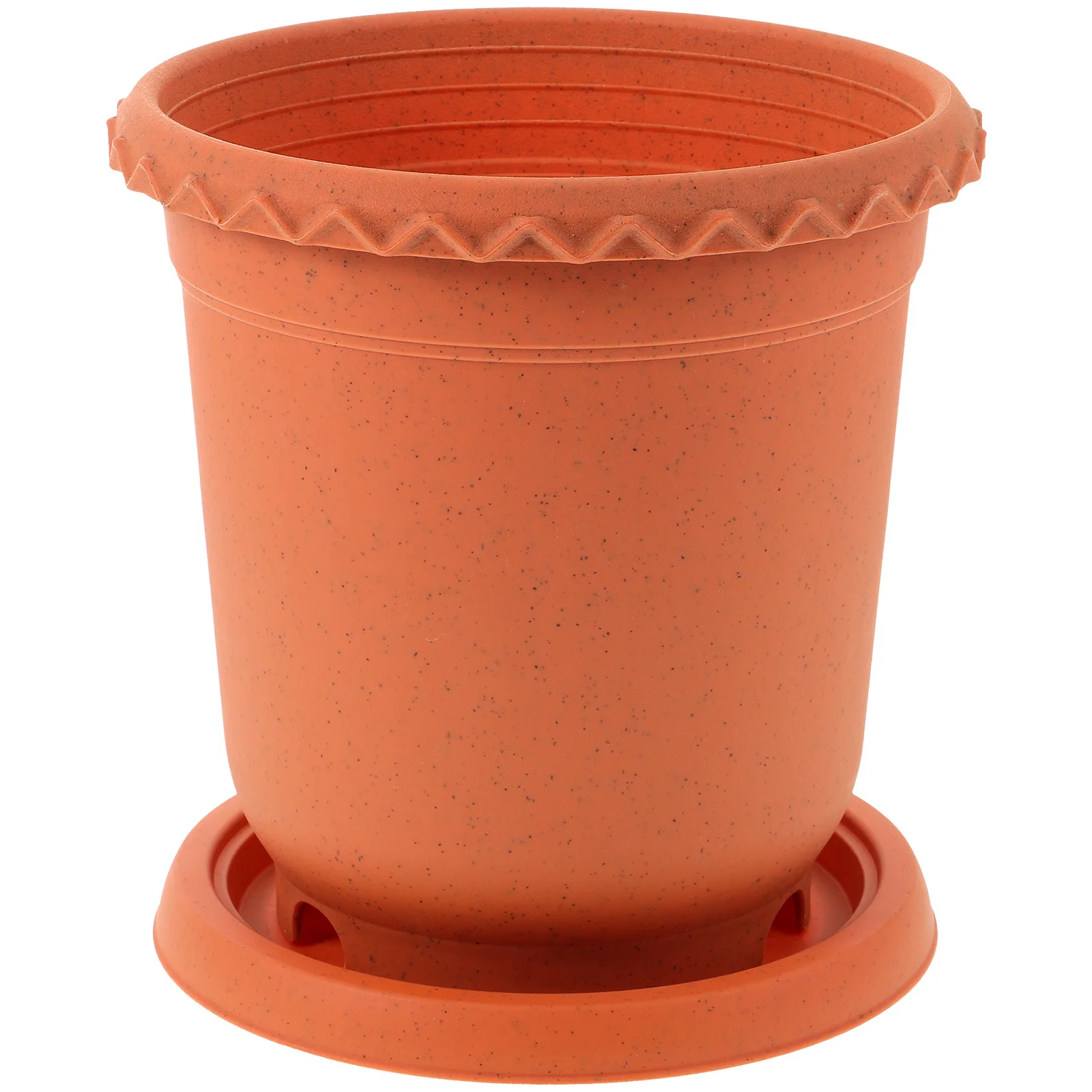 

1 Set 5 Gallon Plastic Flower Pot Thickening Planter For Garden Balcony Plants Chinese Rose Planting Pot Gardening Flowerpot