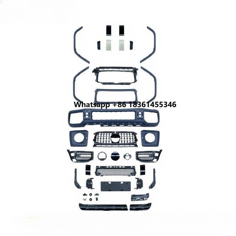 

for 18-23 G-Class G350 G500 W464 Modified G63 Front Bumper Grille Wheel Arch Package Taillight Cover