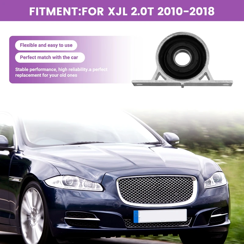 

Подвесной вал коробки передач для Jaguar XJL 2,0 T 2010-2018, резиновый Монтажный кронштейн C2D42445