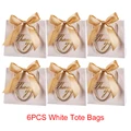 6PCS White