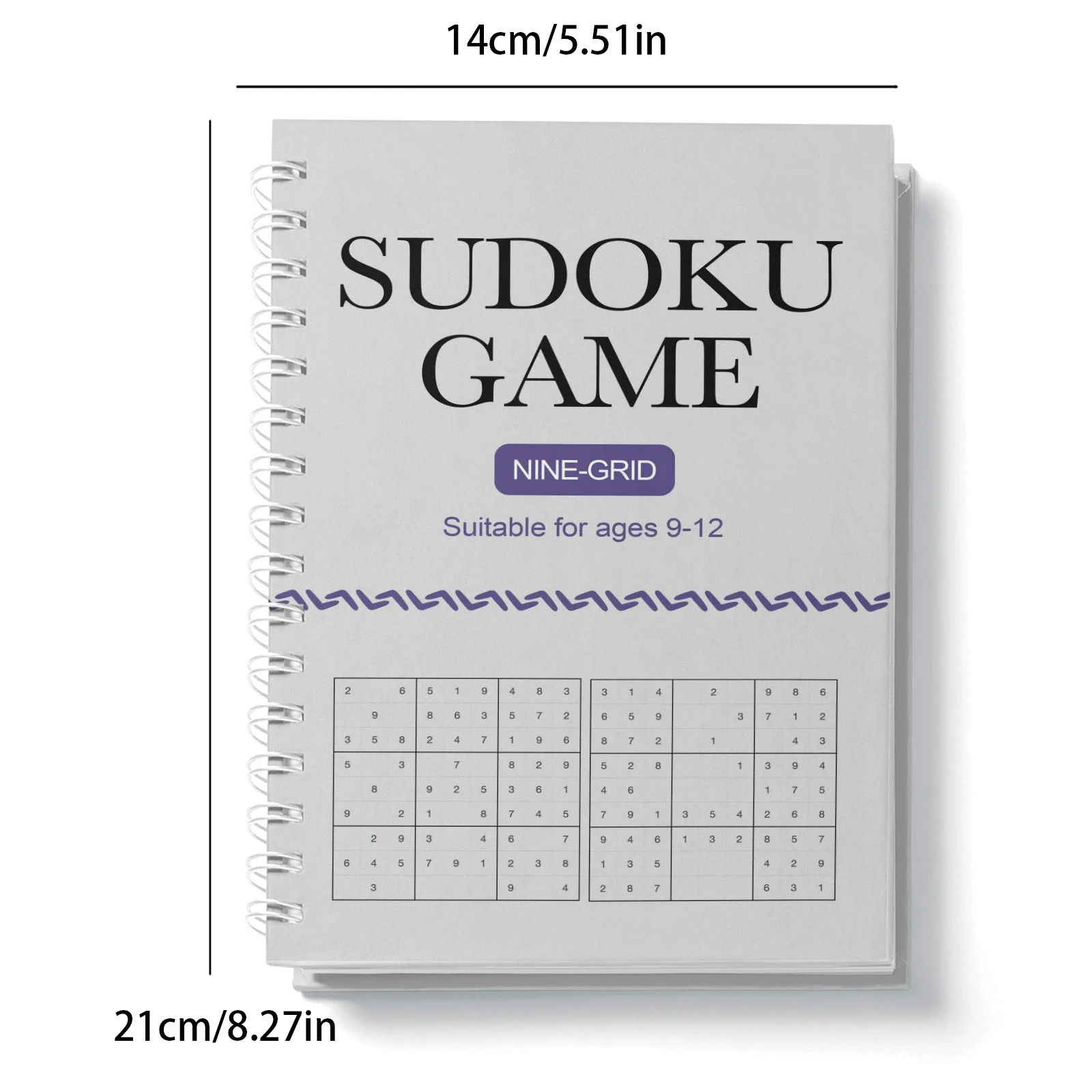 Buku Latihan Sudoku Bahasa Inggris Latihan Matematika Berpikir Logis untuk Anak-anak Segala Usia, Latihan Otak Bermain Dengan Otak Pintar