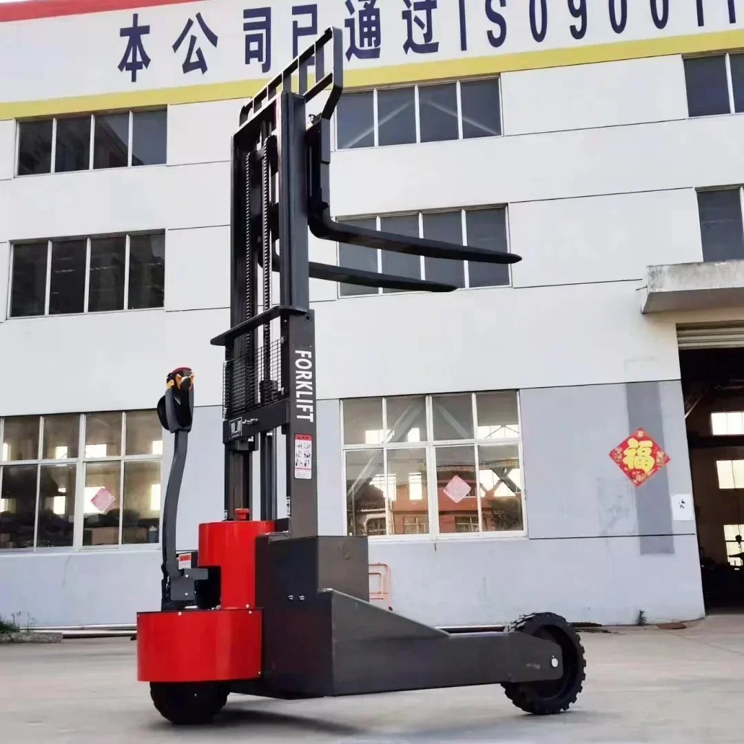 All-electric Rough Terrain Stacker Forklift  AC Motor 500kg Station Pallet Forklift Saves Manpower Pulling Truck Outdoor