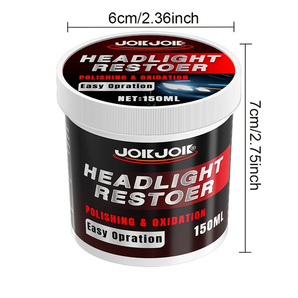 

Комплект для восстановления автомобильных фар премиум-класса — универсальный крем для восстановления фар, полирующий, ремонт желтых, запотевания и окислений.