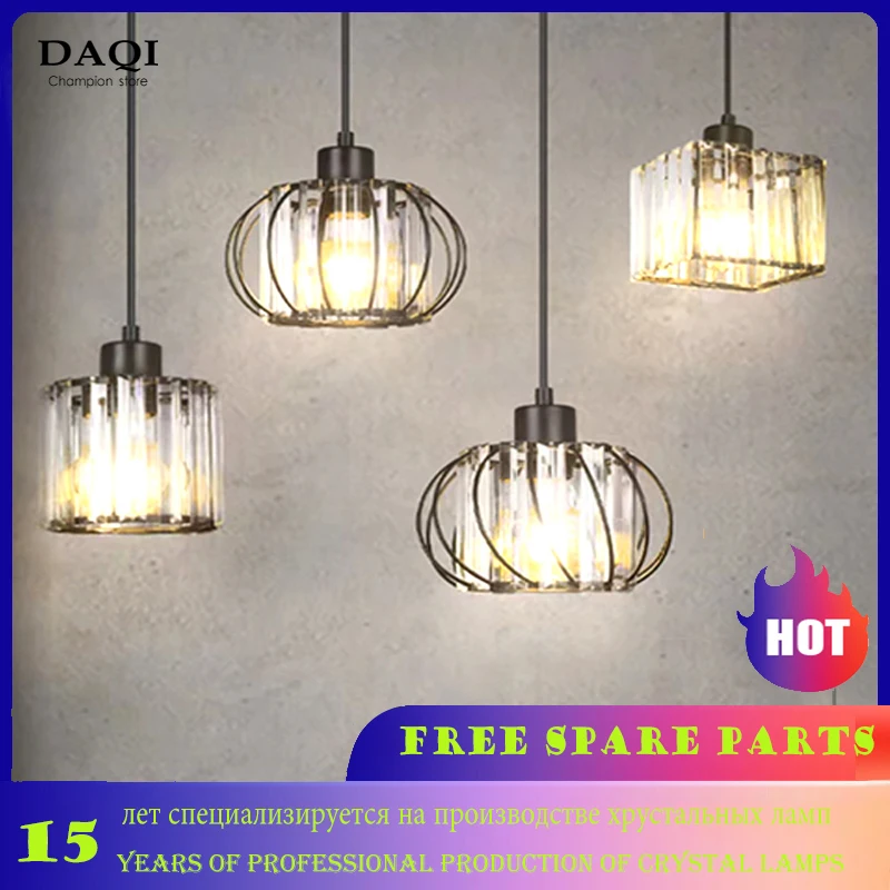 Modern LED hotel lighting Crystal chandelier Bedroom Living room Crystal lamp Corridor Crystal wall lamp Restaurant wall  light