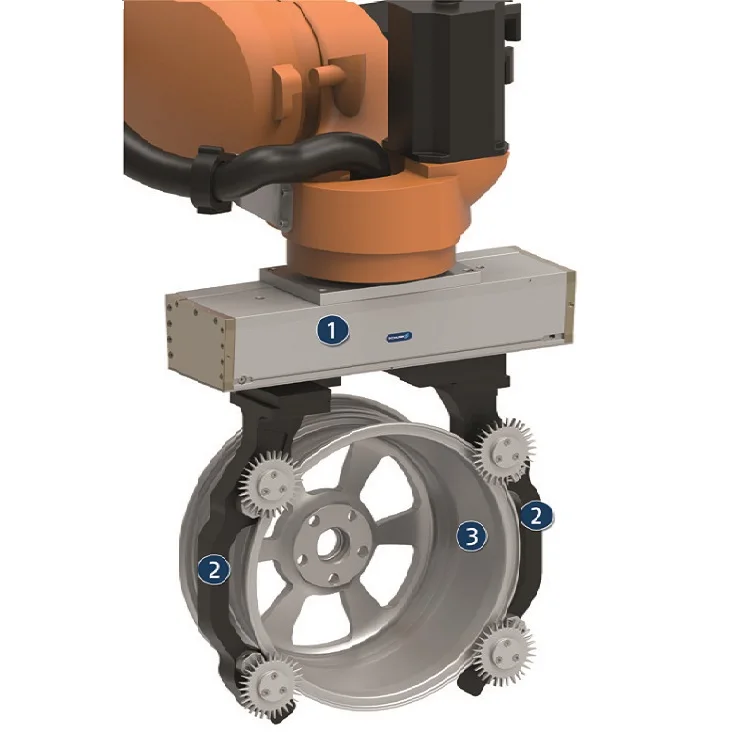 Two Finger Parallel Gripper for Schunk Industrial Robot Gripper Systems, Reliable Component for Automation