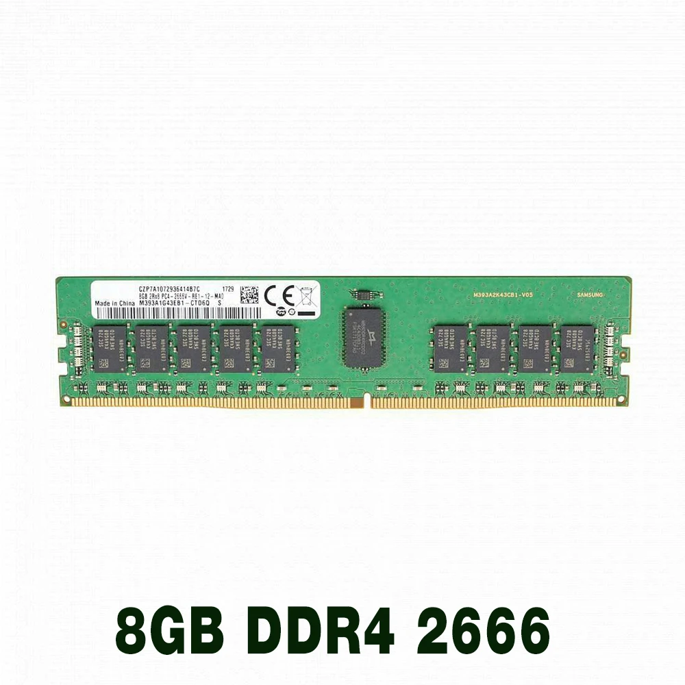 

1 pcs For HP 876319-081 878490-001 876181-B21 2RX8 PC4-2666 ECC REG Server Memory High Quality Fast Ship 8GB DDR4 2666