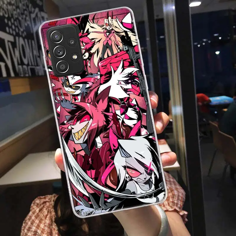 Anime H-Hazbin-H-Hotel Phone Case For Samsung A14 A24 A34 A54 Galaxy A20S A30 A40 A50S A70S A71 A51 A41 A31 A21S A10S A20E A11 C