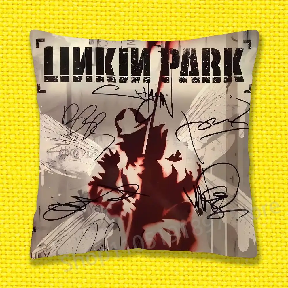 إميلي A-Armstrong L-Linkin P-Park رمي كيس وسادة ل 30x30 سنتيمتر 40x40 سنتيمتر 45x45 سنتيمتر 50x50 سنتيمتر 55x55 سنتيمتر مربع أريكة المخدة قذيفة #5