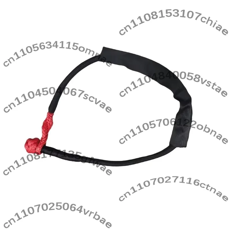 Extended Edition 20T 38,000lbs Breaking Strength Winch Synthetic Soft Shackle for Jeep Sailing ATV UTV SUV  Vehicle Recovery