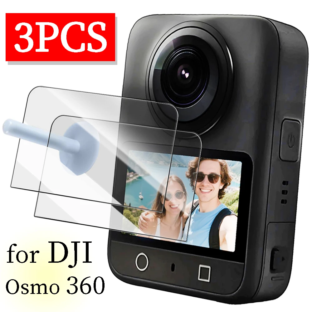 

Защитная пленка из закаленного стекла для DJI Osmo 360, ультра-прозрачная защитная пленка для объектива камеры, аксессуары для активной камеры DJI Osmo