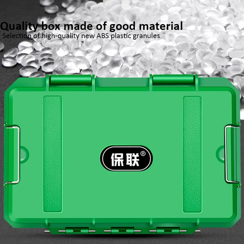 1PC Waterproof Storage Case Sealed Small Precision Instrument Parts Tool Storage Box Shockproof Safety Protect Equipment Box