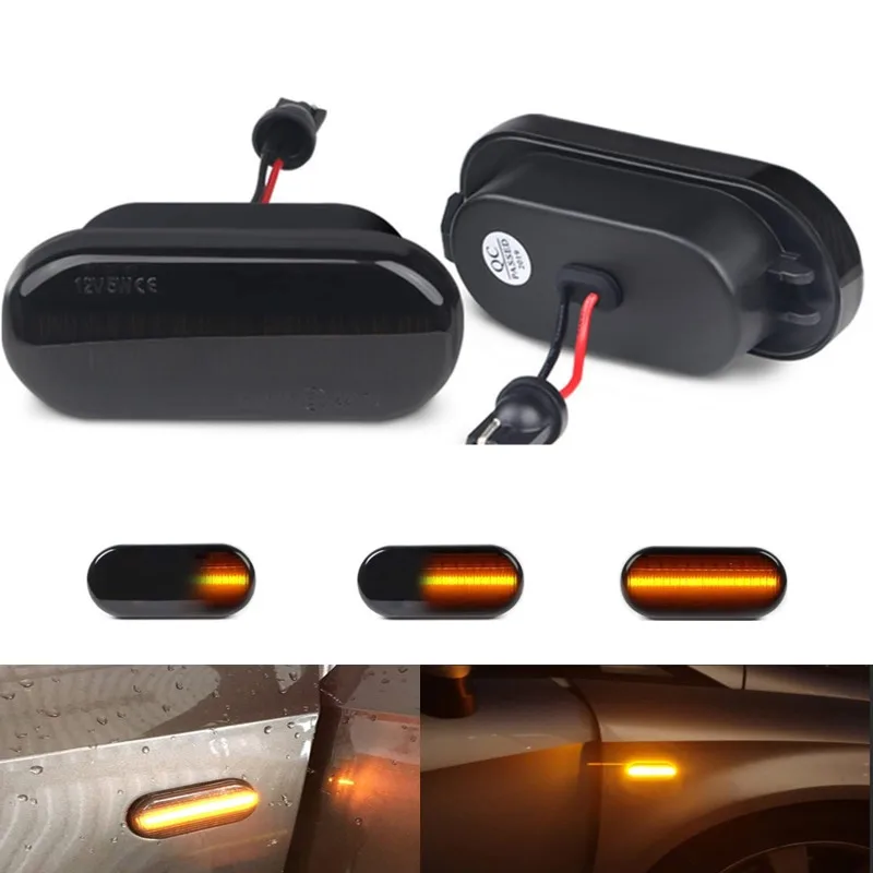 Led Dynamic Side Marker Turn Signal Light Sequential Blinker Light For VW Golf 3 4 MK3 MK4 Passat 3BG Polo 6N 9N Bora Vento