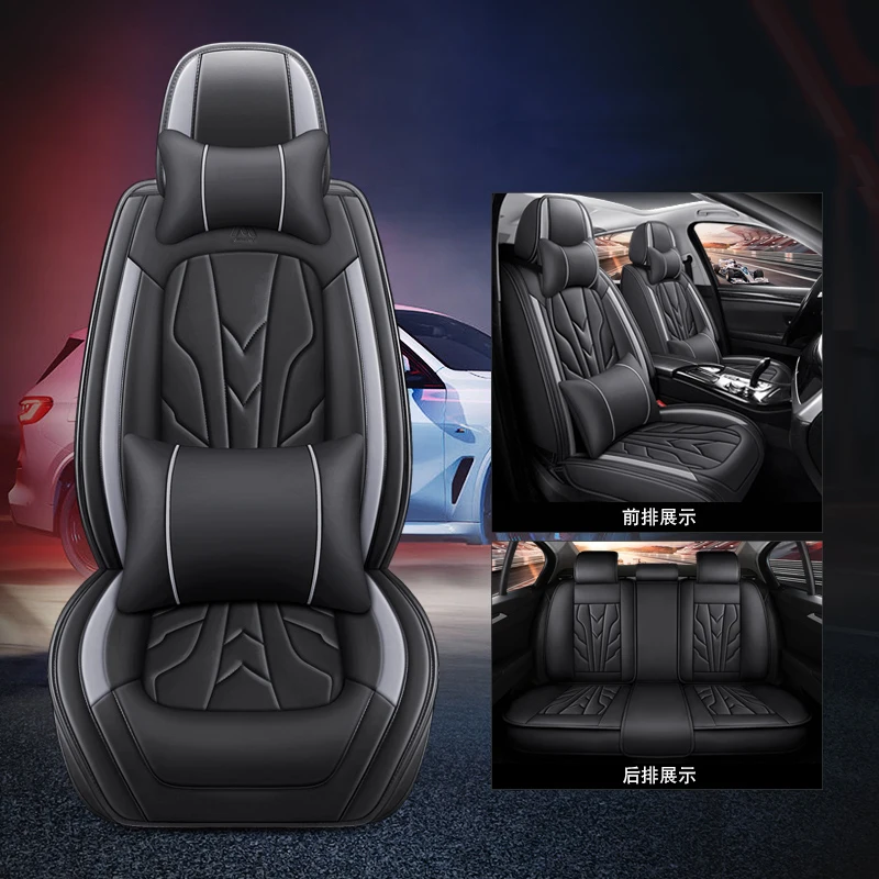 

Универсальные чехлы на автомобильные сиденья из искусственной кожи для Suzuki Swift Grand Vitara Ignis SX4 S-Corss Lexus CT200h GS IS250, автостайлинг интерьера