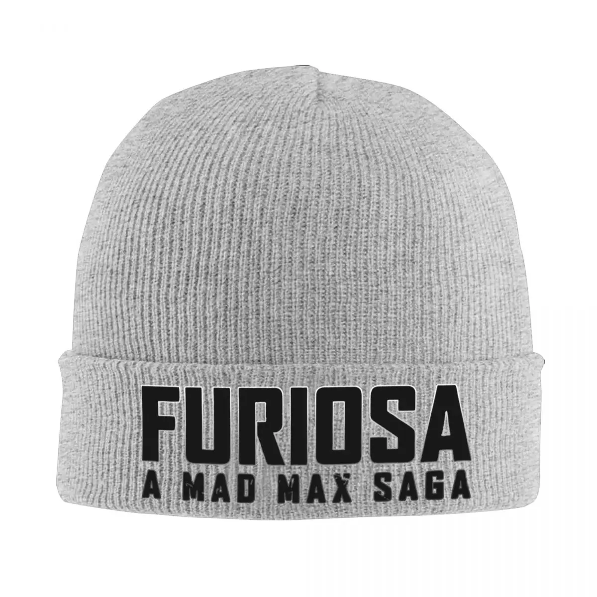 

Furiosa A Mad Max Saga George Miller Knitted Hat Women's Men's Skullies Beanies Winter Hat Acrylic 2024 Movie Warm Cap